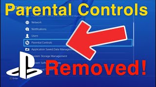 PS4 How to REMOVE Parental Controls  NEW EASY! screenshot 2