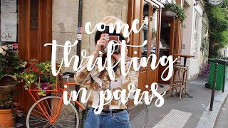 Come Thrifting With Me In Paris. 🇫🇷 // Try On Thrift Haul | the morning aroma