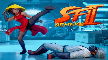 小时候怎么玩不到？街头霸王2逆移植版