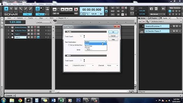 Sonar Platinum: Adding new tracks
