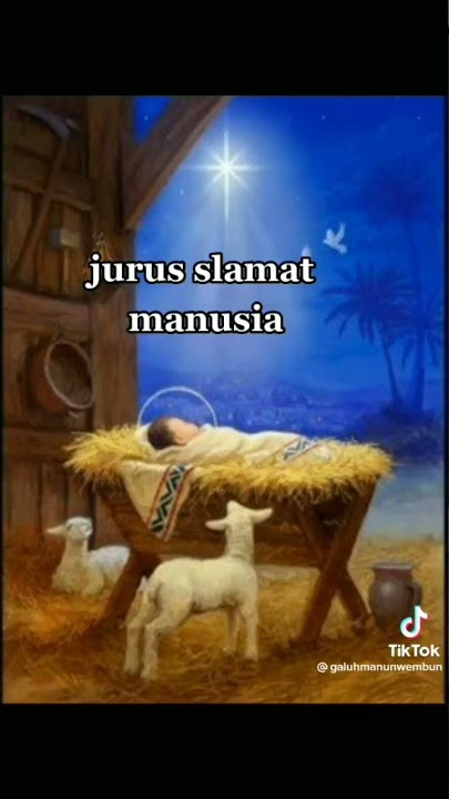 telah lahir Tuhan Yesus di betleem