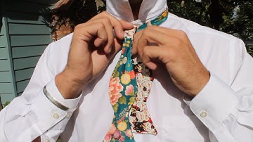 VagabondBowties.com Bowtie instructional video