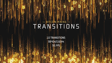 Motion Graphics - Bitcoin Mining Transitions