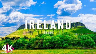 Flying Over Ireland (4K Uhd)- Relaxing Music Along With Beautiful Nature Videos - 4K Video Ultra Hd