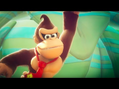 Mario + Rabbids Kingdom Battle Official Donkey Kong Reveal Trailer