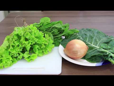 Vídeo: Como Fazer Uma Salada Verde