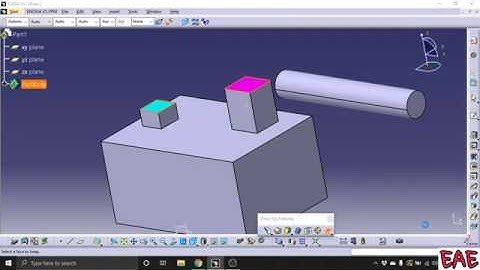 CATIA TUTORIALS IN TELUGU - TUTORIAL NO 14 - DRESS UP FEATURES