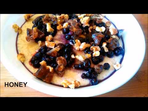 How to Make Barley Porridge with Blueberries