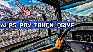 POV Truck Driving Scania | Alps and EbenSee