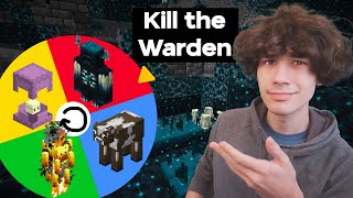 Wheel Decides what mob I speedrun hunting