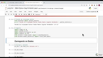 Carregando o Conjunto de Dados com Linguagem Python