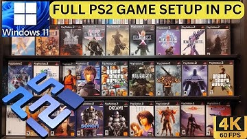 The Best Playstation 2 PS2 Emulator for PC  PCSX2 Beginner Install guide  setup   config!