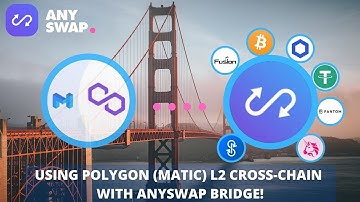 Using Polygon (Matic) Layer2 Cross-Chain NOW with Anyswap Bridge!