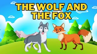 THE WOLF🐺 AND THE FOX🦊 | STORY FOR KIDS | BEDTIME STORIES | SHORT ENGLISH STORIES | #story #kids