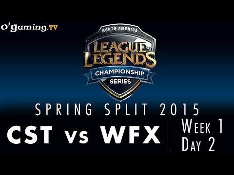LCS NA Spring 2015 - W1D2 - CST vs WFX