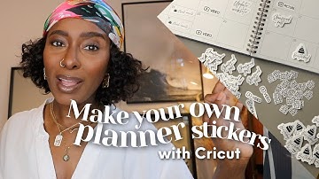 DIY Planner Stickers with Cricut