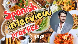 Spanish Class Interview Practice: ¿Cómo se prepara tu platillo favorito? (Food preparation)