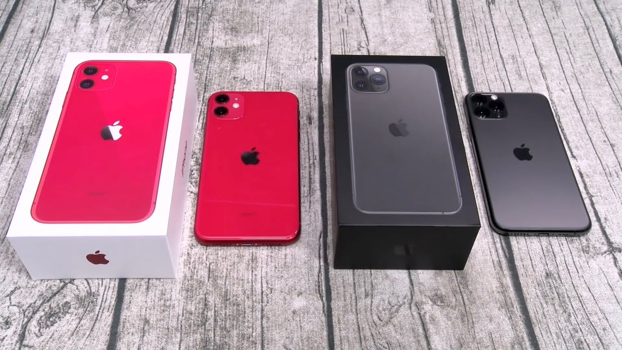 Iphone 11 And Iphone 11 Pro Unboxing And First Impressions Youtube