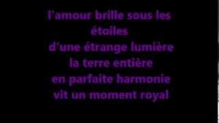 Parole L Amour Brille Sous Les Etoiles