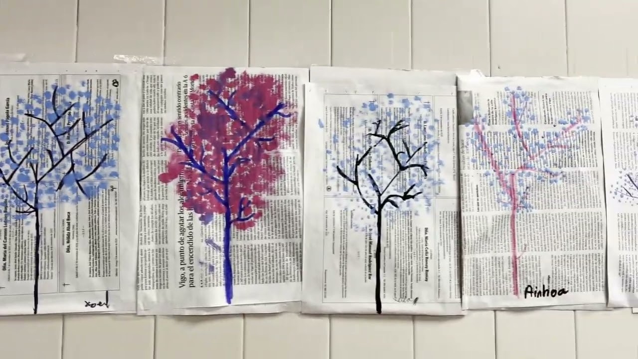 Poesía Visual. CPIP Eusebio Lorenzo Baleirón. A Coruña. Galicia