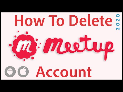 How To Delete Meetup Account | 2020