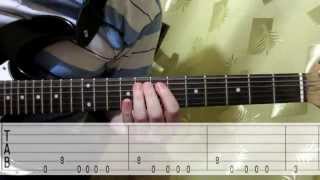 Shinedown Cut The Cord how to play tab + chords cover guitar lesson