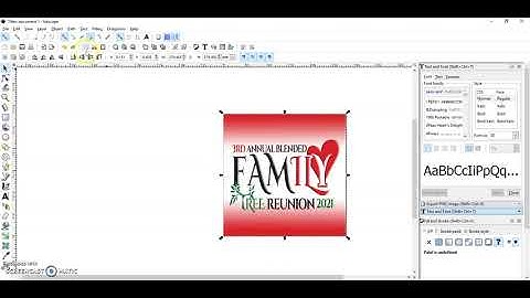 Resizing Using Inkscape