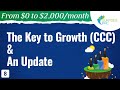 The Key to Marketing Growth (CCC) & An Update - #8 - From $0 to $2K