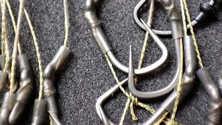 Rig making... Nash twister hooks!