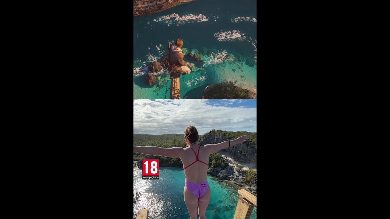 Exploring the Caribbean like Edward Kenway.