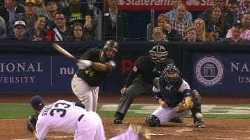 PIT@SD: Alvarez plates two runs on a single to center