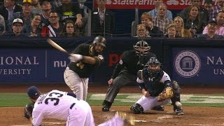 Celebrity PIT@SD: Alvarez plates two runs on a single to center Wealth