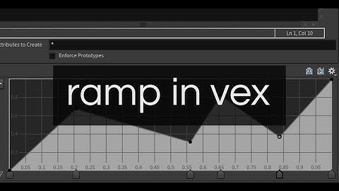 houdini quicktip: Creating a ramp in vex
