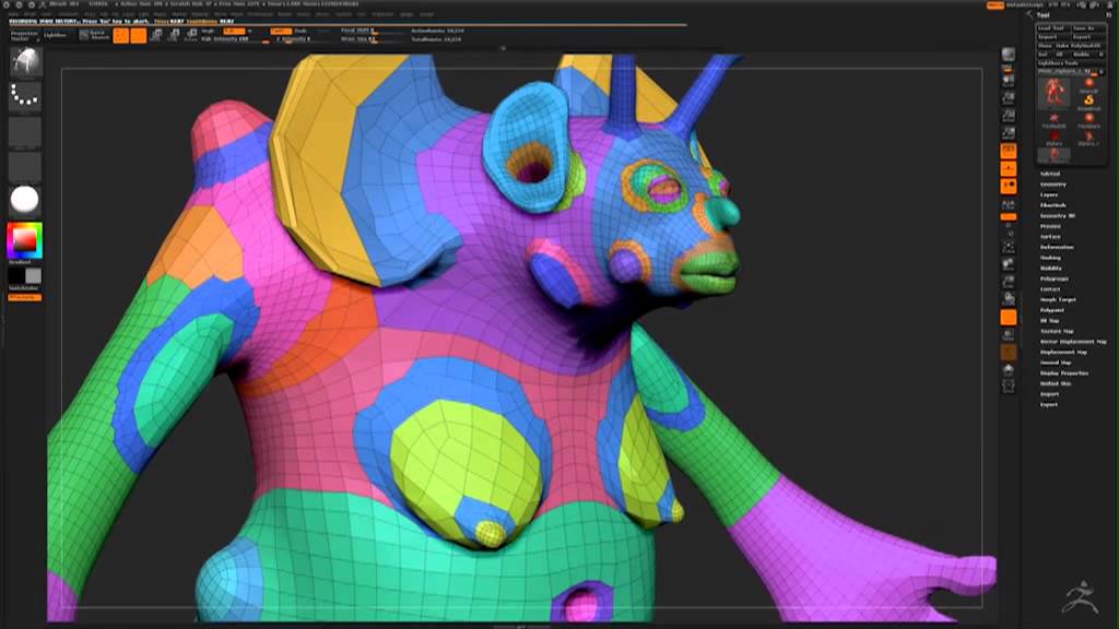 porting from zbrush to fusion