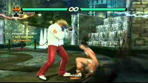 Steve Fox tutorial video by Blackblade8 - Tekken 6 BR