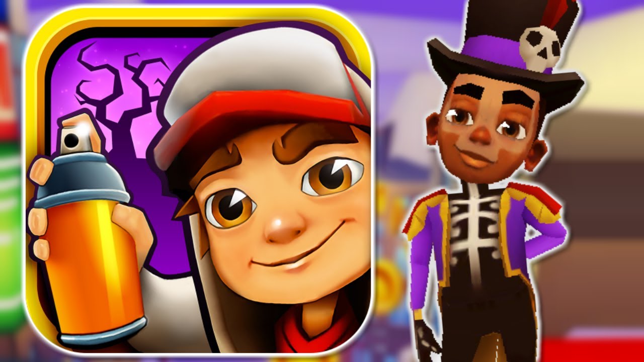 Subway Surfers - HALLOWEEN CHARACTER - Part 10 (iPhone Gameplay