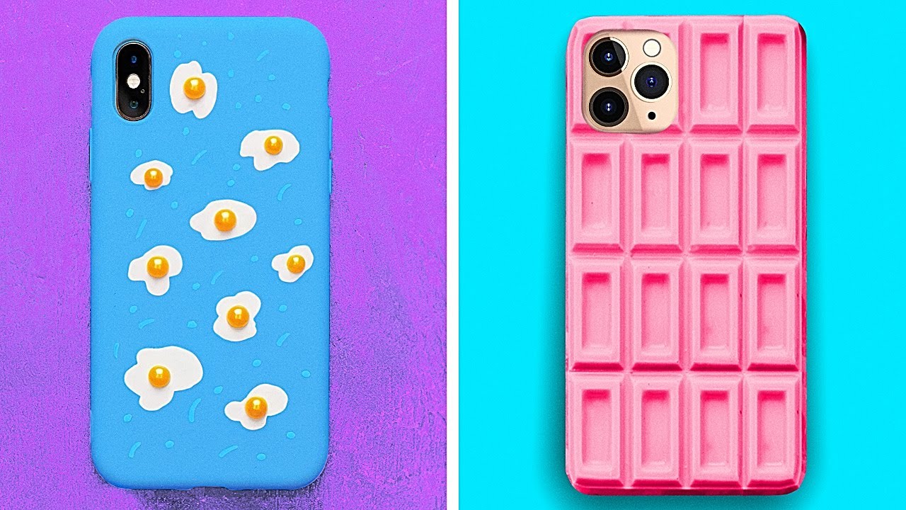 Cute And Fantastic DIY Phone Case Ideas With Clay, Resin And Glue To Bring Some Colors In Your Life