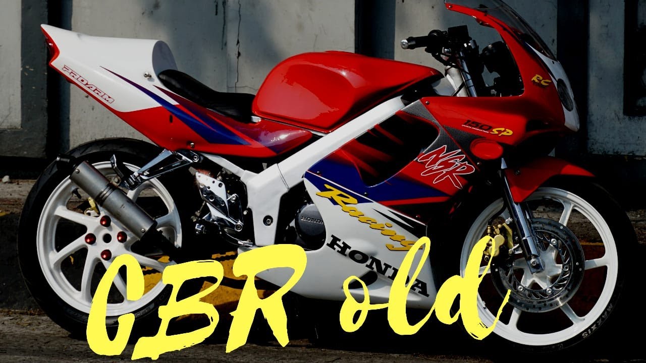 HONDA CBR OLD MODIFIKASI NSR SP 150 LIVERY MERAH PUTIH YouTube