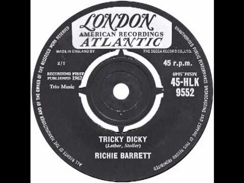 洋楽 TYJ Richard Mcdonald Richie Barrett – “Tricky Dicky” (UK London) 1962 - YouTube