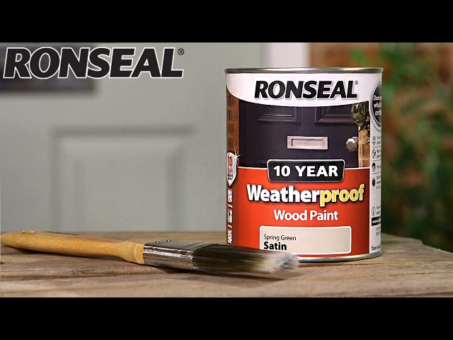 10 Year Weatherproof Wood Paint