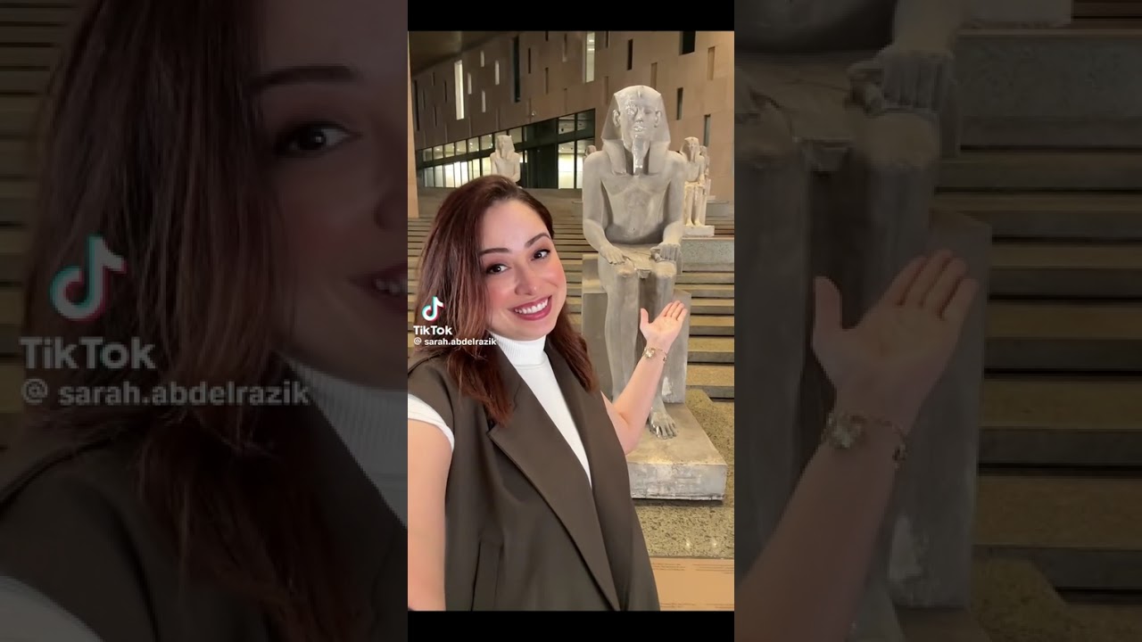 تيك توك 2025 l فعالية l افتتاح المتحف المصري ضحك و ثقافة 🤣🤣