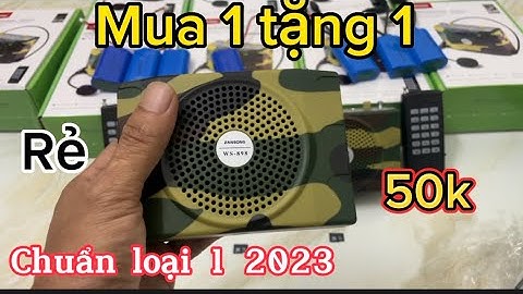 Loa điều khiển từ xa bẫy cu , bẫy chim ws898 mua 1 tặng 1 Call:0963386281