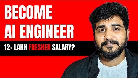 HOW TO BECOME AI ENGINEER ? | TAMIL