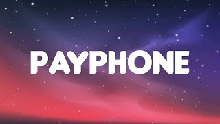 Maroon 5 Ft. Wiz Khalifa - Payphone (Lyrics Mix)