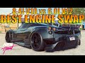 NFS Heat - All Engines of PAGANI Huayra BC (Fully Upgraded 400+ Ultimate+ Parts)