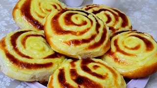 فرحي ولادك بأحلى بريوش بالكريمة خفيف و بنين و سهل  للمبتدئات brioche à la crème