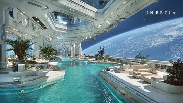 Inertia: Relaxing Sci Fi Ambient Music 💫🎧 for Space Holidays (3Hz Binaural Beats)