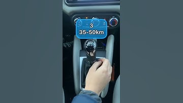 Know Gear vs Speed range/limits of car 🚗🤩👌🏻 #ismartkast #viral #trending #shorts #car #speed #gear