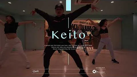 Keito " Quit feat. Ariana Grande / Cashmere Cat " @En Dance Studio SHIBUYA SCRAMBLE