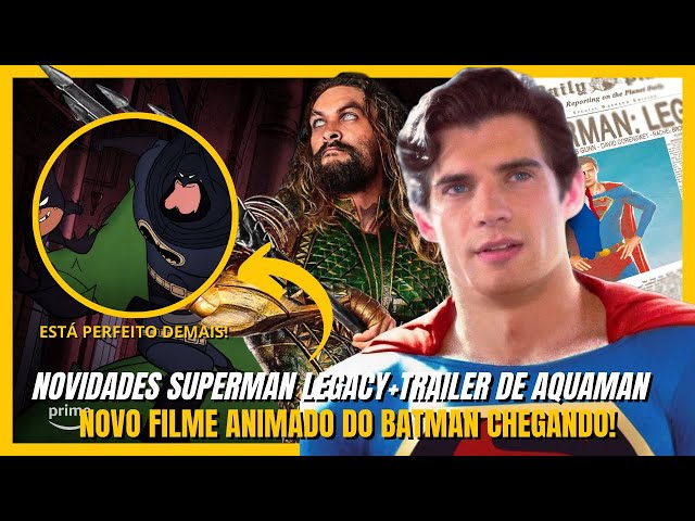  Primeiras imagens do novo filme de animação do  Superman